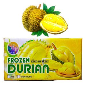 Frozen Ri 6 Durian Whole Case x 26.46lbs *NP*