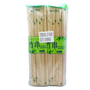 Bamboo Skewers 12" 10bags & 10bags x 100pcs (Tian Hu Shan)
