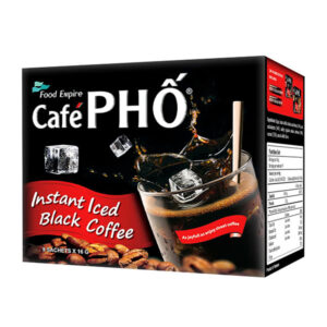 Café Pho Instant Iced Black Coffee (Box) 40/9/0.5oz *Food Empire*