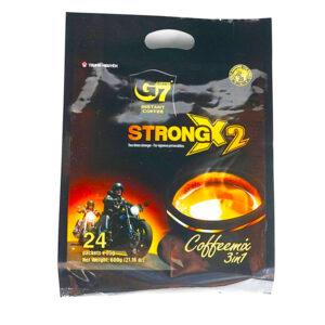 G7 - 3 in 1 Coffee X2 (Double Strength) 24bag/24/0.8oz *Trung Nguyen*