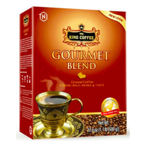 King Coffee - Ground Coffee Gourmet Blend 20box/176.oz