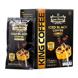 King Coffee - Iced Black Coffee Mix 24box/10pk/0.5oz