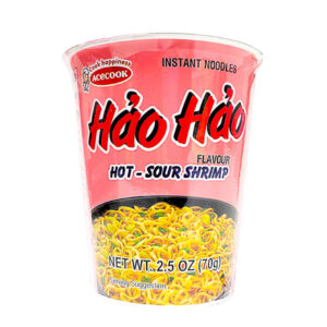 Sour Hot Shrimp Cup 12 × 2.5oz *Acecook - Hao Hao*