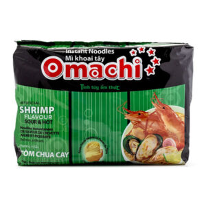 Instant Noodles Shrimp Sour & Hot Flavor 6bag/5pk/2.8oz *Omachi*