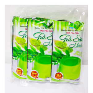 Jelly Powder Matcha Milk Tea Flavor 10/6packk/3.7oz *Dragon*