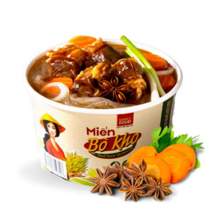 Instant Glass Noodles Beef Stew Flavor 9bowl/2.6oz *Simply Food*