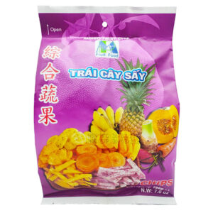 Mixed Fruit Chips (Trai Cay Say) 25bag/7oz *Minh Phat*
