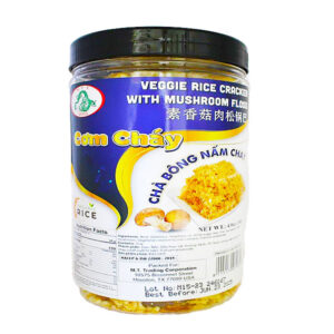 Rice Cracker Mushroom (Com Chay Cha Bong Nam Chay) 24 jar x 4.9oz *MTT*
