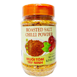 Roasted Salt Chili Powder (Muoi Tom Tay Ninh) 24 jar/6.3oz *Smile*