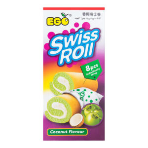 Swiss Roll Coconut Flavour Box 24/6.2oz *Ego*