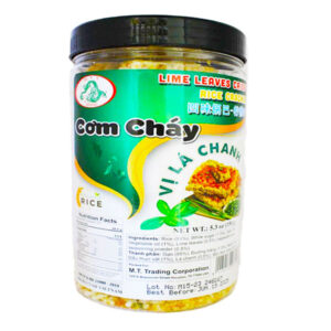 Lime Leaves Crispy Rice Cracker (Com Chay Vi La Chanh) 24 jar x 5.3oz *MTT*