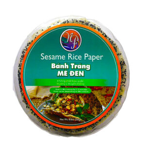 Sesame Rice Paper (Banh Trang Me Den) 48 box x 8.8oz *NP*