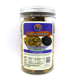 Snack Dried Rice With Seaweed (Com Say Rong Bien) 24 jar x 8oz *NP*