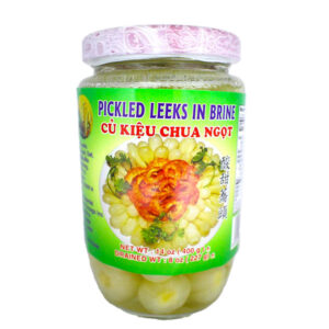 Pickled Leeks In Brine (Cu Kieu Chua Ngot) 24 jar x 14oz *NP*