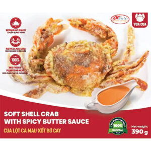 CT Choice SOFT SHELL CRAB WITH SPICY BUTTER SAUCE | 13.7oz (390gr)