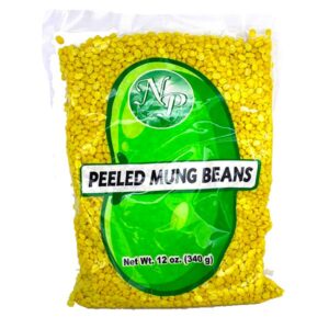 Peeled Mung Bean Split 60 x 12 Oz - NP